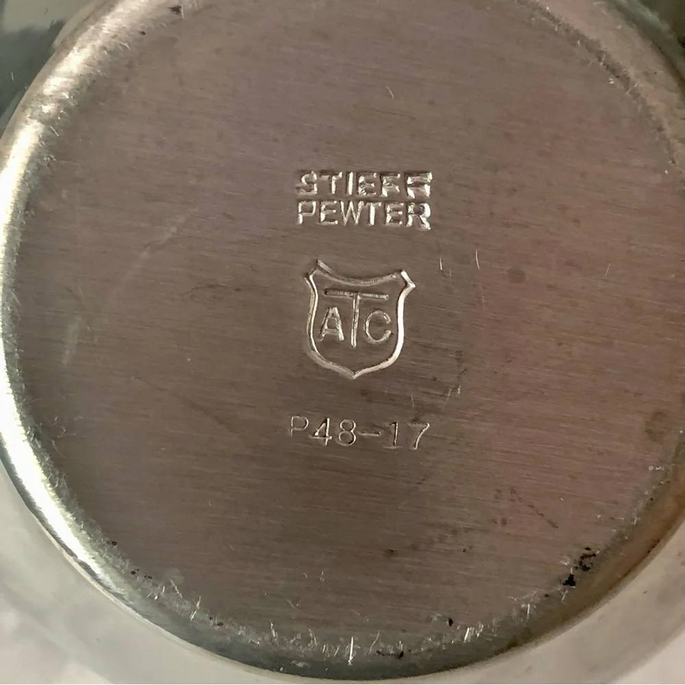 Stieff vintage pewter